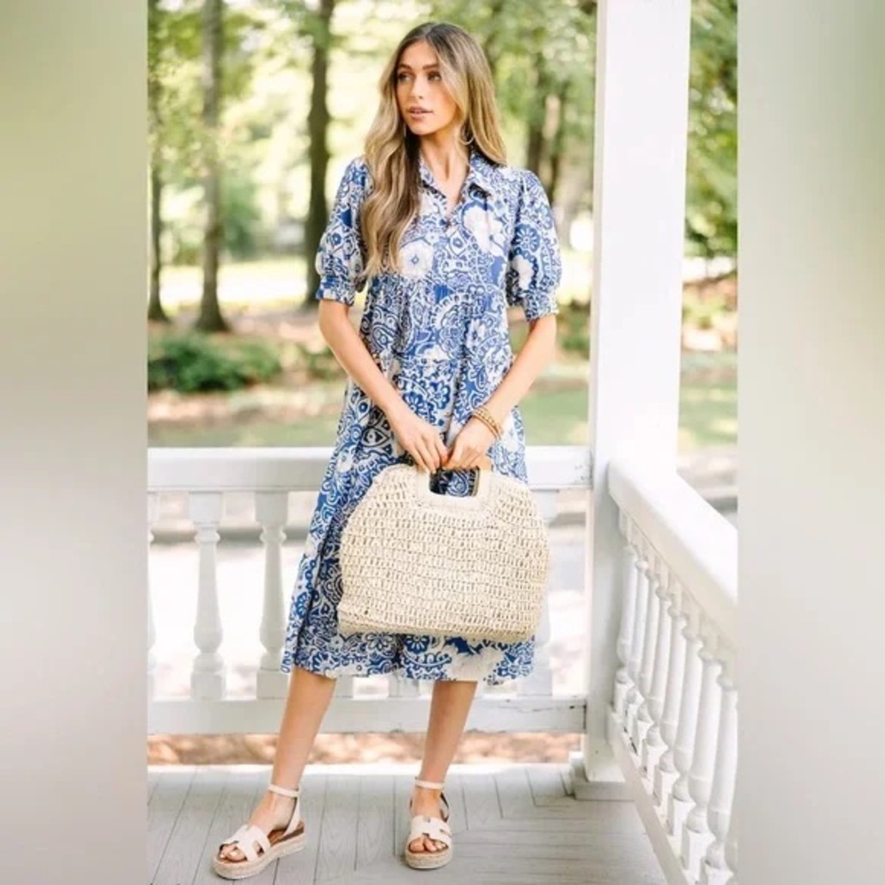 Umgee paisley midi dresses - Picture 2 of 11